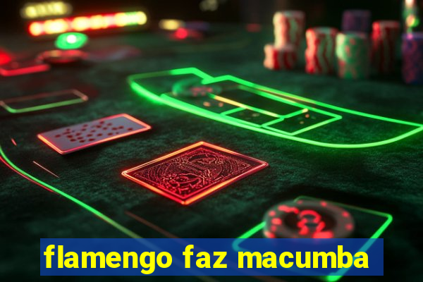 flamengo faz macumba