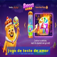 jogo de teste de amor