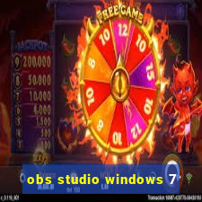 obs studio windows 7