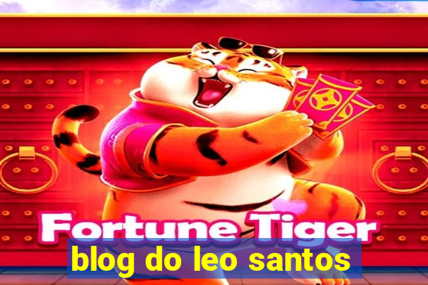 blog do leo santos