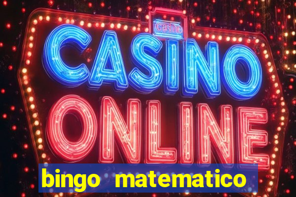 bingo matematico para ensino medio