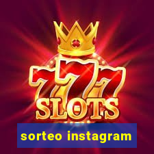 sorteo instagram