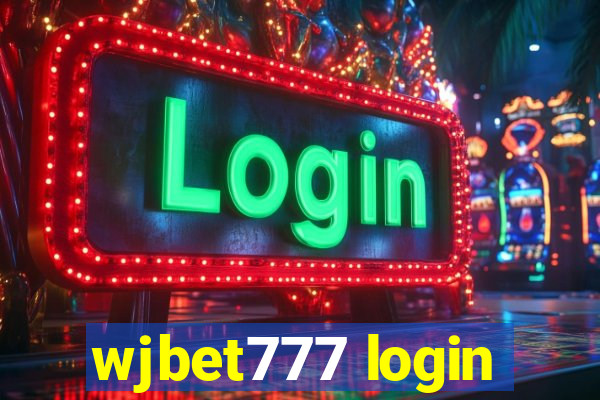 wjbet777 login