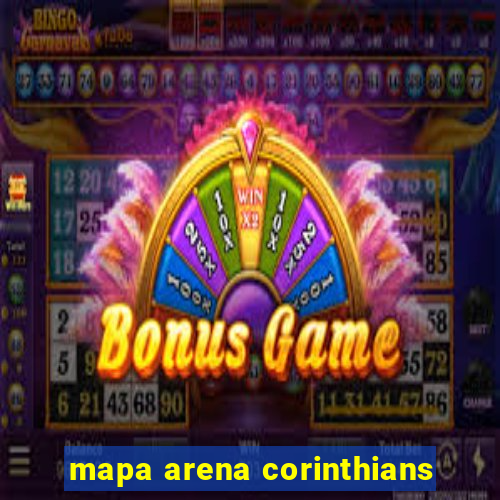 mapa arena corinthians