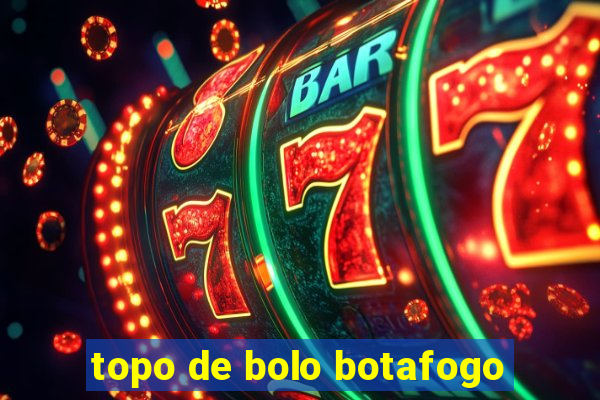 topo de bolo botafogo