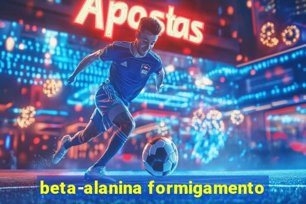 beta-alanina formigamento