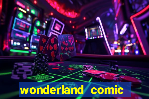 wonderland comic studio alphabet