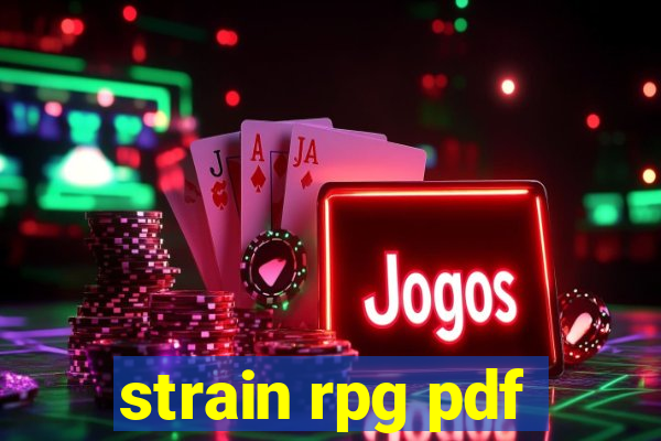 strain rpg pdf