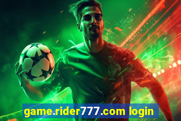 game.rider777.com login